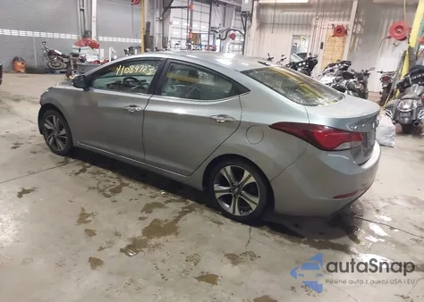 2014 Hyundai Elantra Limited z USA, uszkodzony, nr VIN KMHDH4AE9EU186547